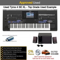 Used Yamaha Tyros 4 Special Edition XL Top Grade Used Example Used Yamaha Tyros 4 Special Edition XL Top Grade Used Example